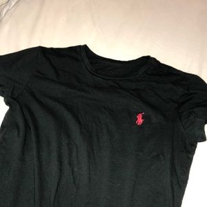 Black polo tshirt